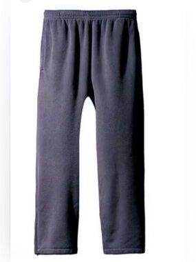 Yeezy navy polar fleece sweat pants xxl oversized used yzy